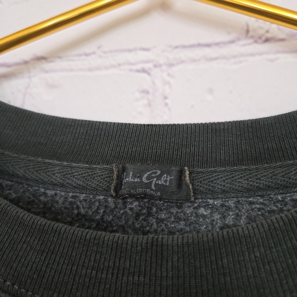 John Galt Green Erica Boston Crew Neck Sweatshirt - Picture 7 of 16